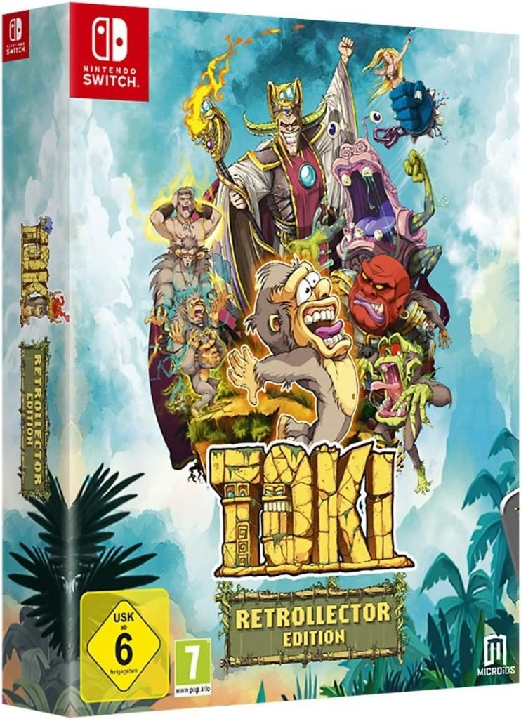 toki édition collector rétro jeu nintendo switch, Enlèvement, Neuf