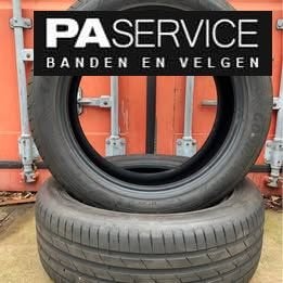 2x Goodyear 245 50 20 Zomerbanden 6.9 mm, Gebruikt, Velg(en), -, -