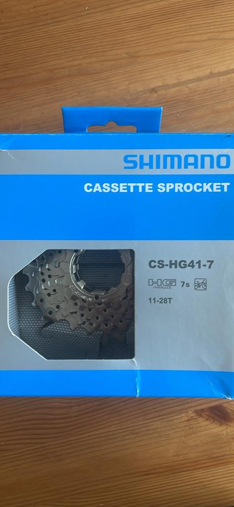 Cassette vélo 7 vitesses shimano, Vélos & Vélomoteurs, Enlèvement, Neuf, Dérailleur ou Chaîne