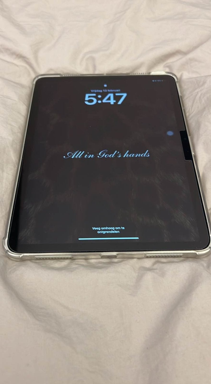 Apple iPad Air 2024 11 pouces 256 Go Wifi blanc/doré, Enlèvement, Comme neuf