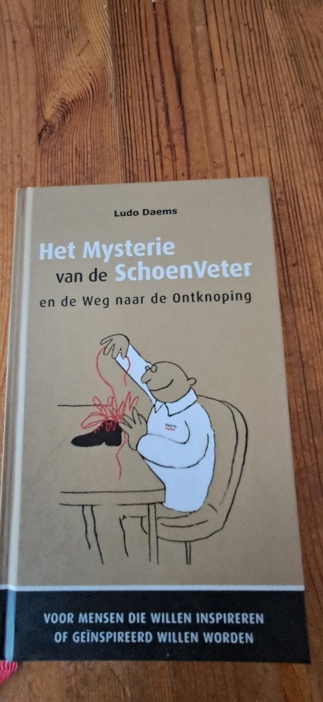 Boek filosofie ´ Het mysterie van de schoenveter ´, Livres, Conseil, Aide & Formation, Enlèvement, Neuf, Ludo Daems