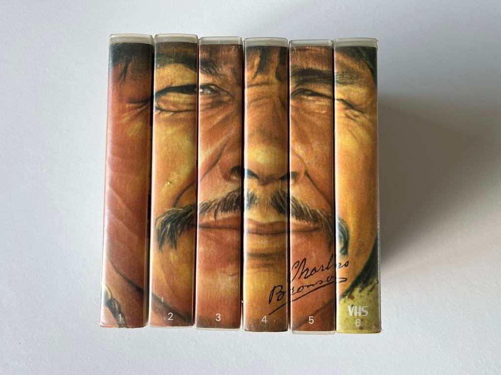 Charles Bronson VHS serie (6 + 1), Cd's en Dvd's, VHS | Film, Vanaf 12 jaar, Ophalen, Gebruikt, Thrillers en Misdaad