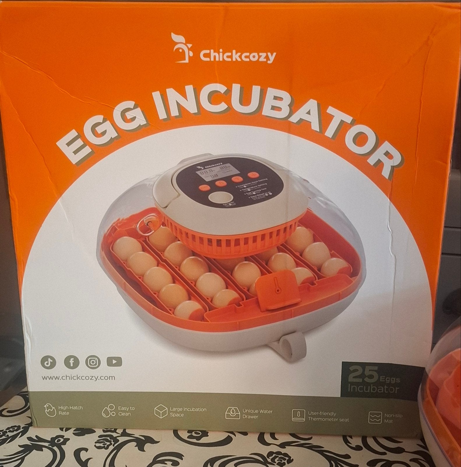 Broedmachine Incubator, Dieren en Toebehoren, Ophalen of Verzenden, Zo goed als nieuw, Broedmachine