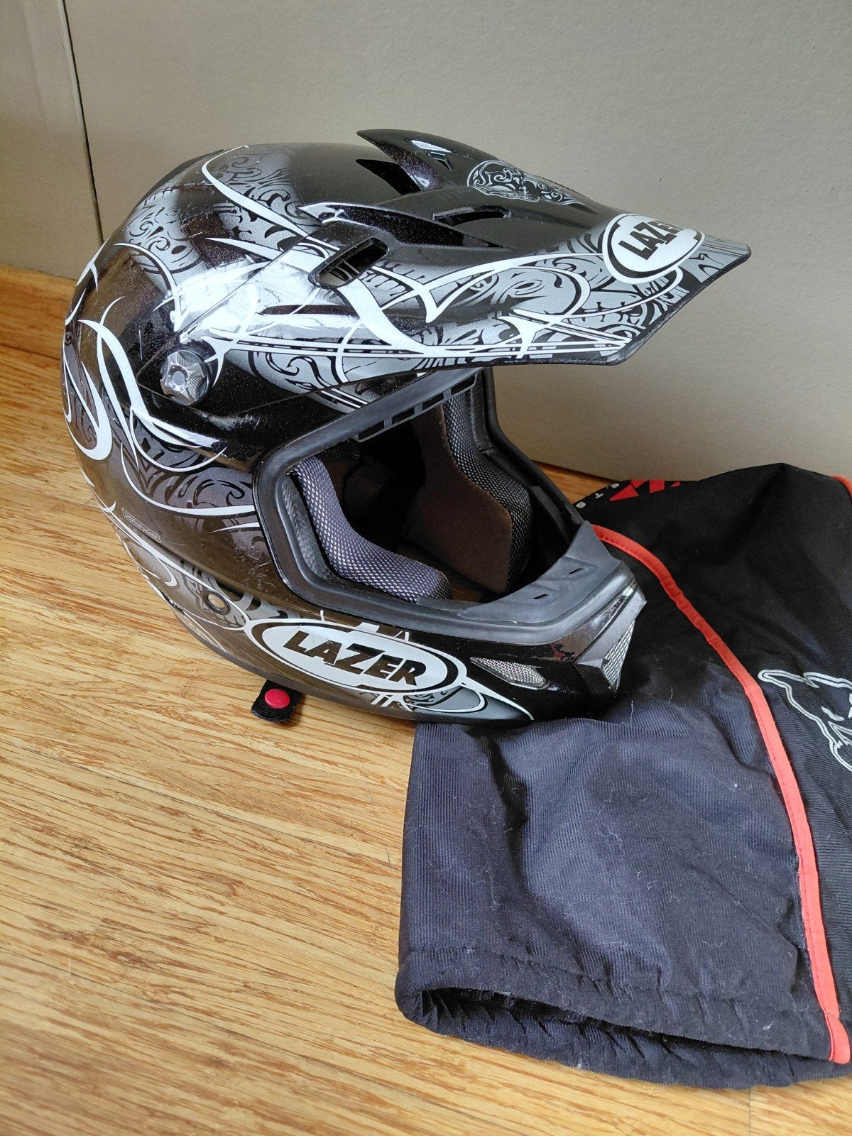 Bmx/motorhelm maat S (55-56), Fietsen en Brommers, Ophalen of Verzenden