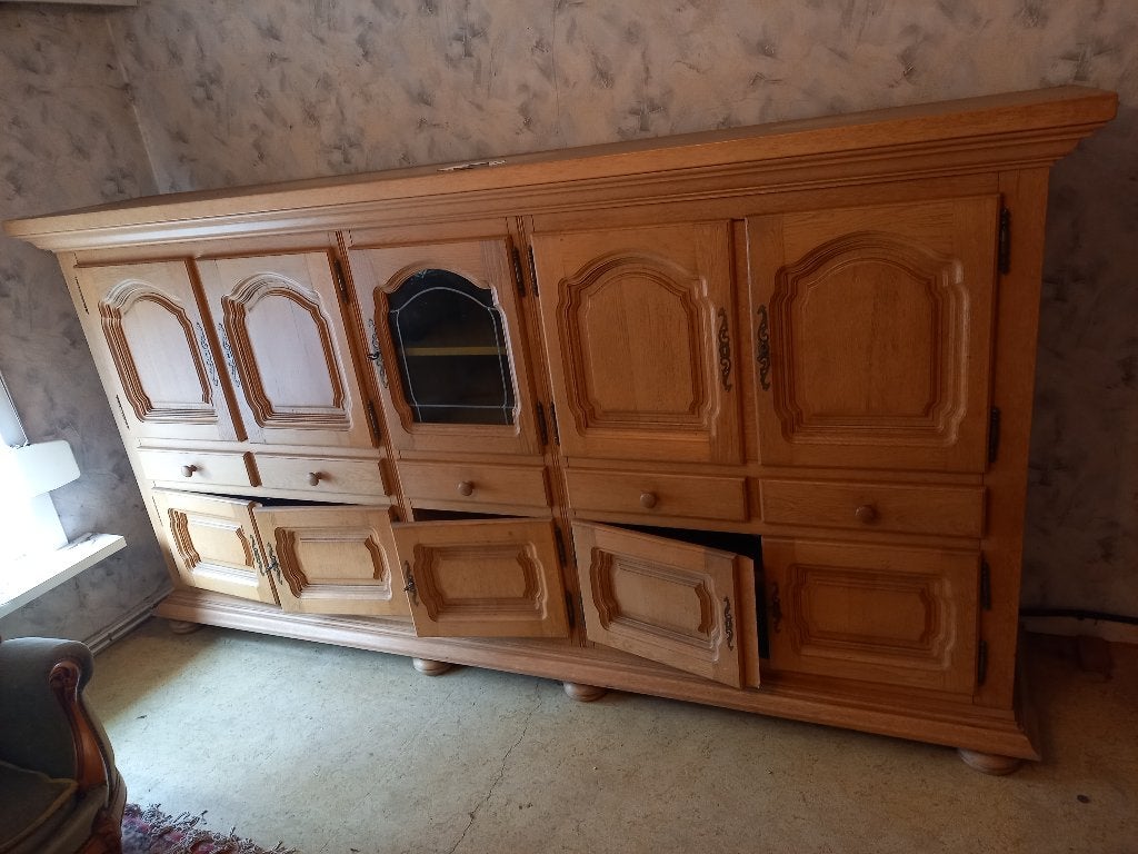 GRATIS EIKEN WANDKAST, Antiek en Kunst, Ophalen