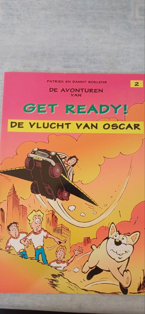 Get Ready, De vlucht van Oscar., Boeken, Stripverhalen, Ophalen
