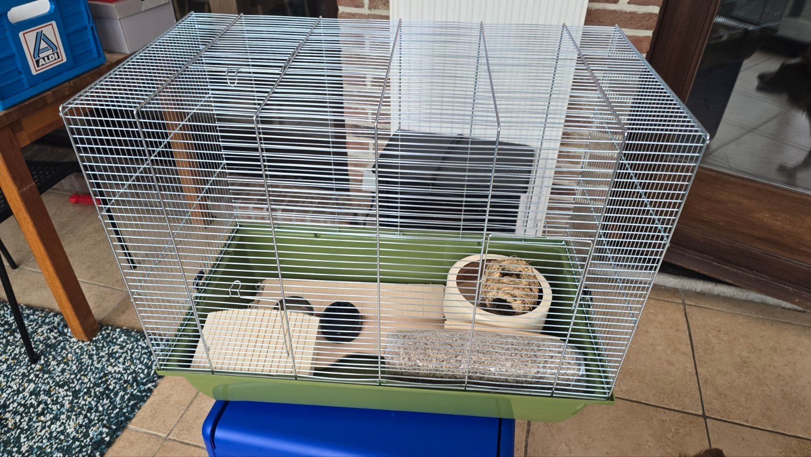 Hamster kooi zo goed als nieuw staat met toebehoren, Dieren en Toebehoren, Knaagdieren en Konijnen | Hokken en Kooien, Zo goed als nieuw