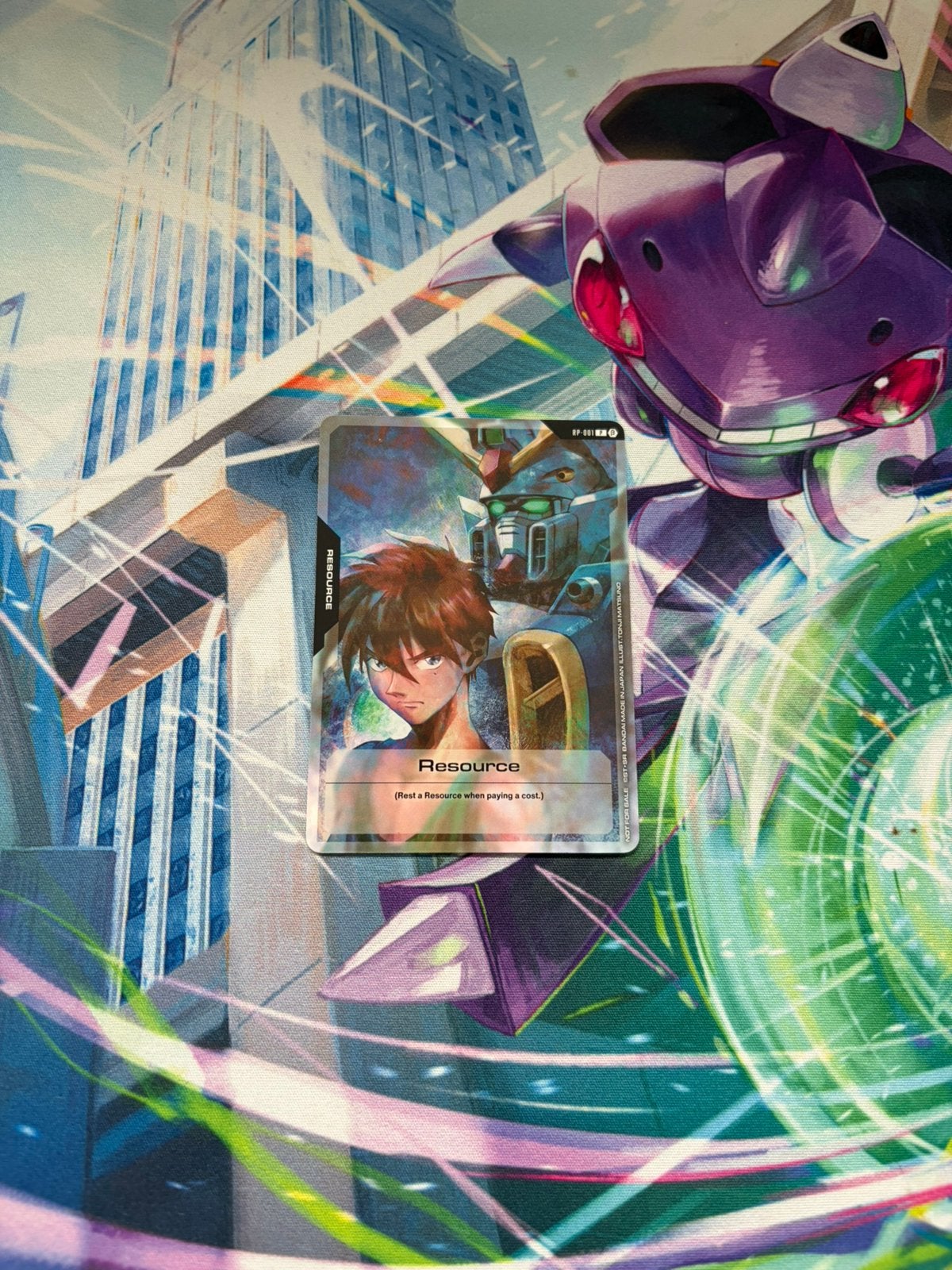 Gundam Card RP-001 Heero Yuy & Wing Gundam Promotional Token, Hobby en Vrije tijd, Ophalen of Verzenden