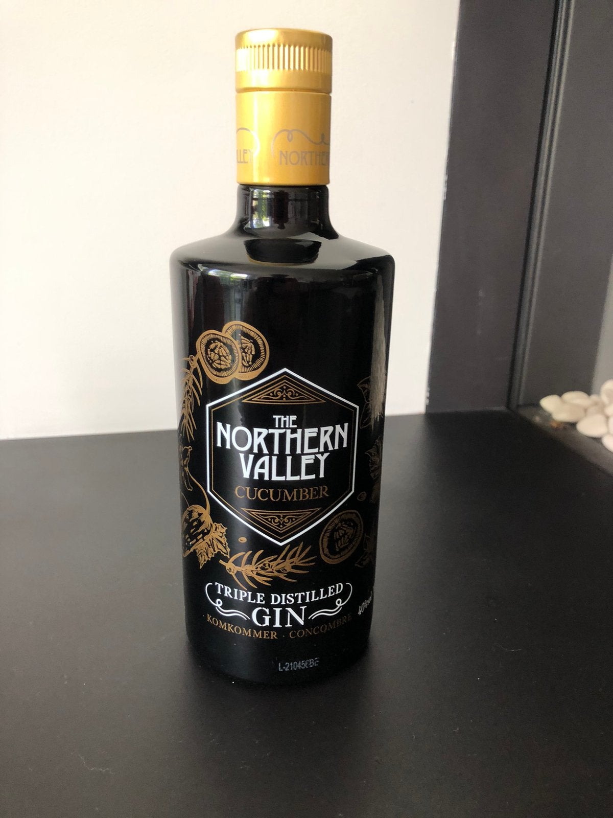 The Northern Valley Cucumber Gin 70cl, Verzamelen, Wijnen, Ophalen, Zo goed als nieuw
