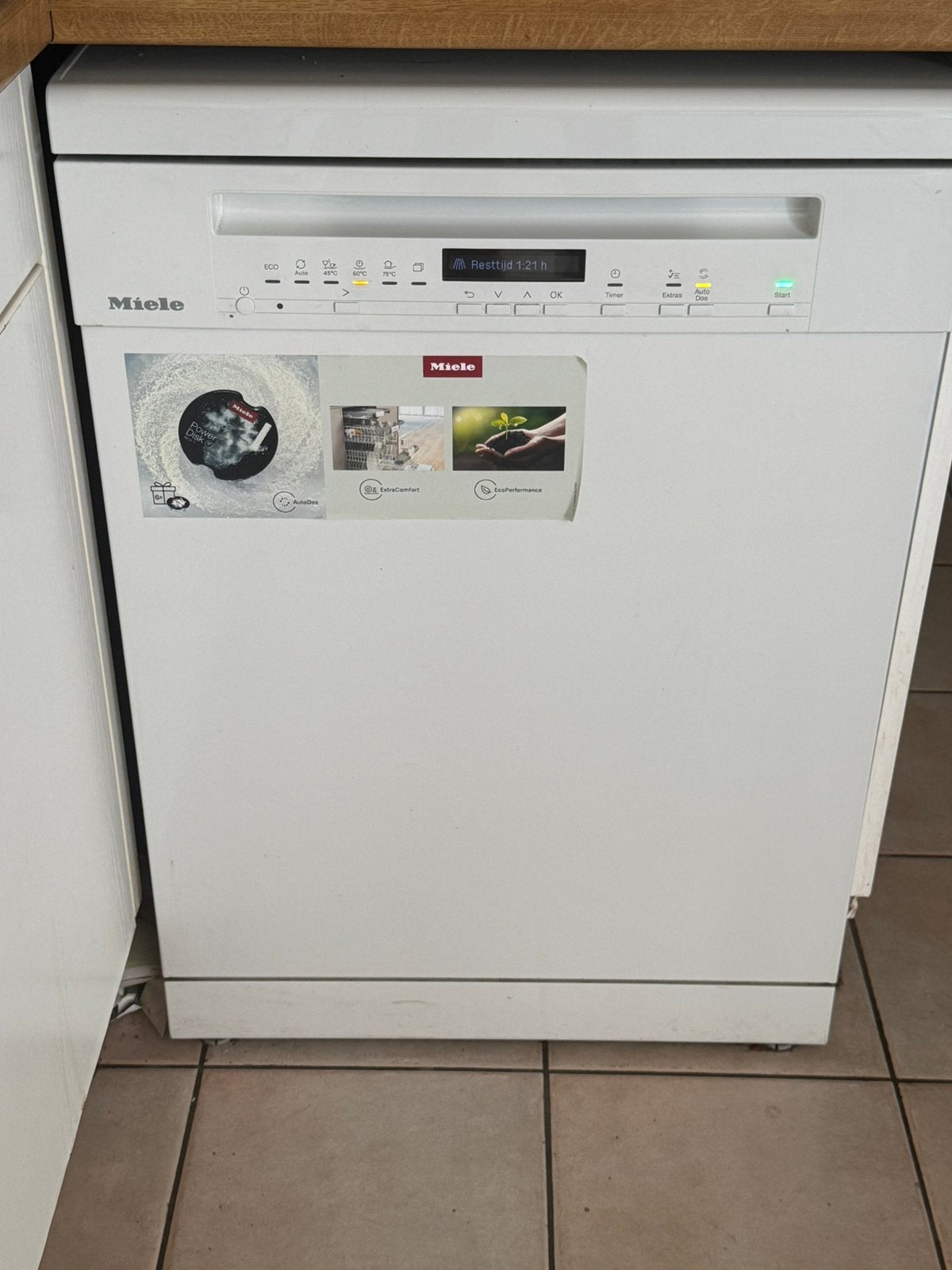 Miele vaatwasser te koop met garantie, Elektronische apparatuur, Vaatwasmachines, Ophalen, Zo goed als nieuw