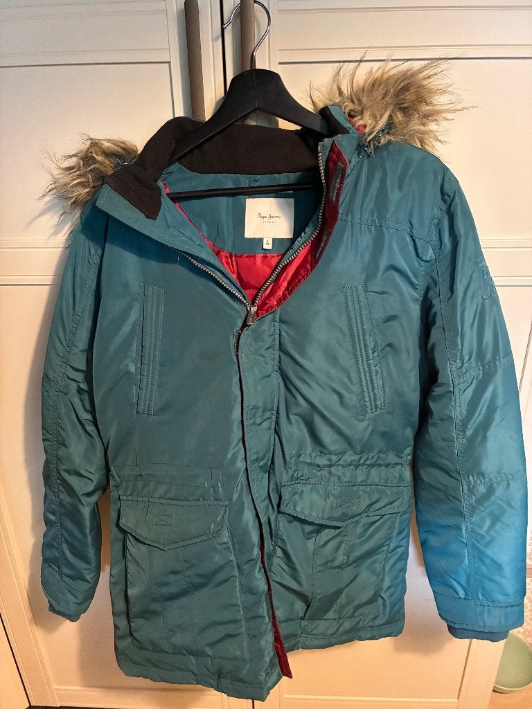 Warme winterparka Pepe jeans maat 176, Enfants & Bébés, Vêtements enfant | Taille 176, Garçon ou Fille, Comme neuf, Enlèvement