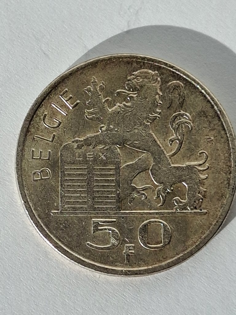 Pièce en argent 50 Fr, Timbres & Monnaies, Enlèvement ou Envoi, Monnaie en vrac, Argent, Argent