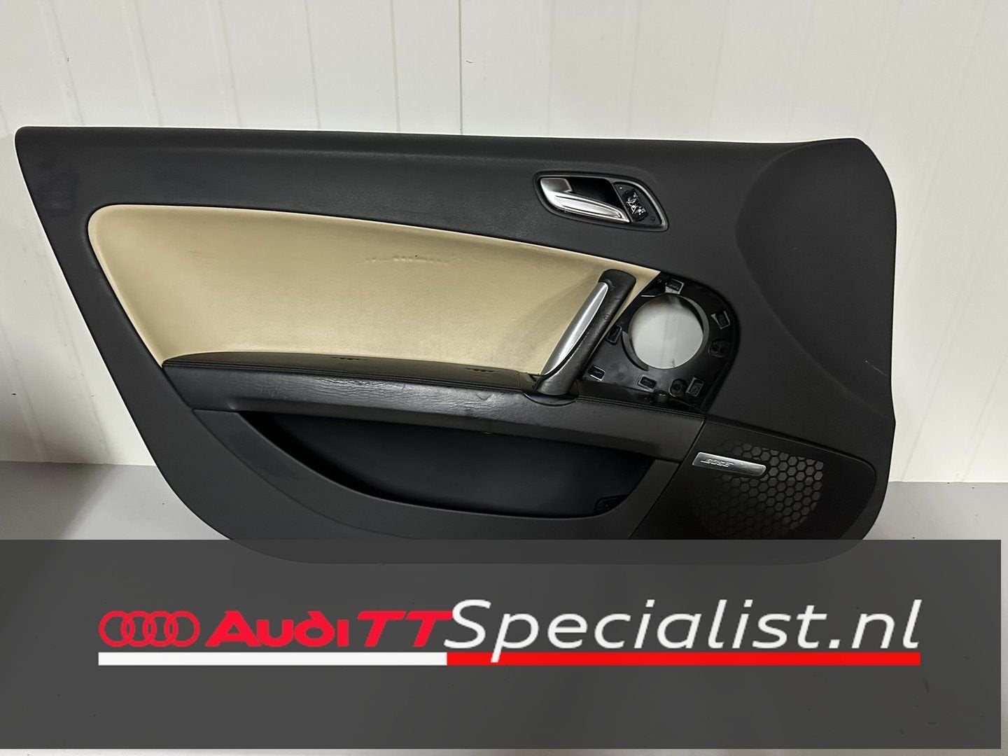 Deurpaneel links Bose Audi TT MK2 8J zwart, -, -, Origine de la pièce connue, Audi