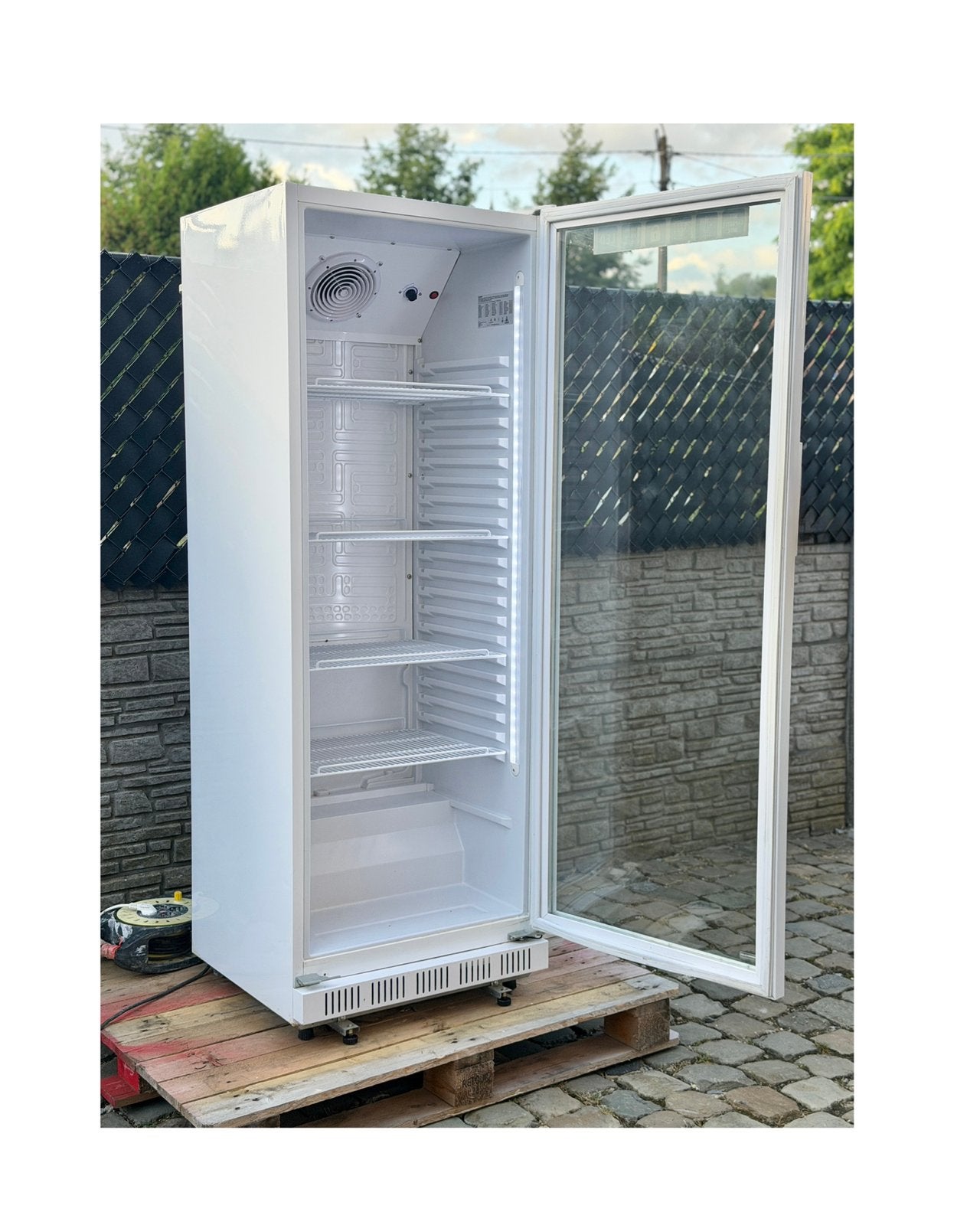 Frigo vitrine livraison possible // Vitrinekoelkast, Electroménager, Enlèvement, Utilisé