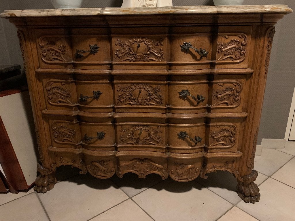 Commode Mechelse meubelkunst, Ophalen