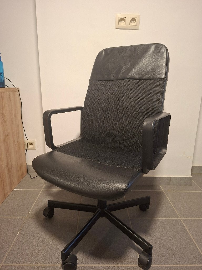 IKEA Renberget bureaustoel, Ophalen, Zwart, Zo goed als nieuw, Bureaustoel