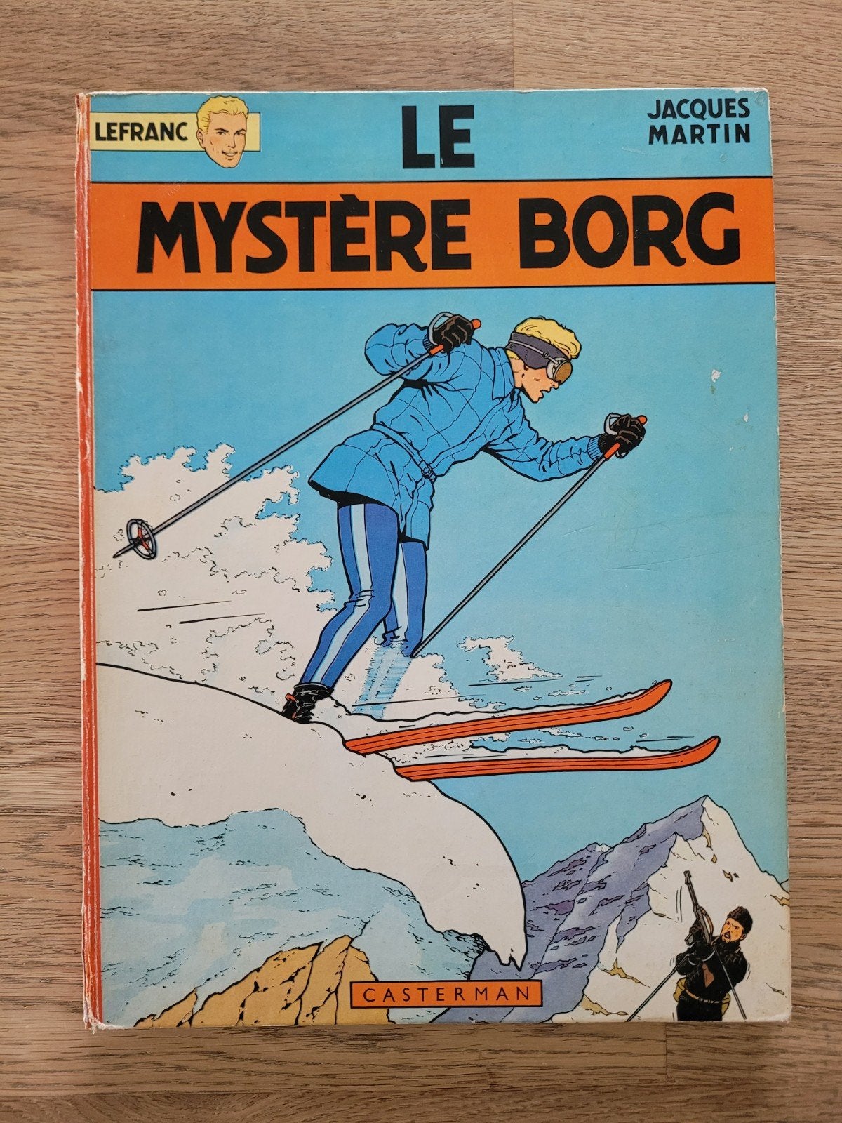Lefranc tome 1 le mystère Borg e.o. 1965 Jacques Martin, Livres, BD, Enlèvement ou Envoi