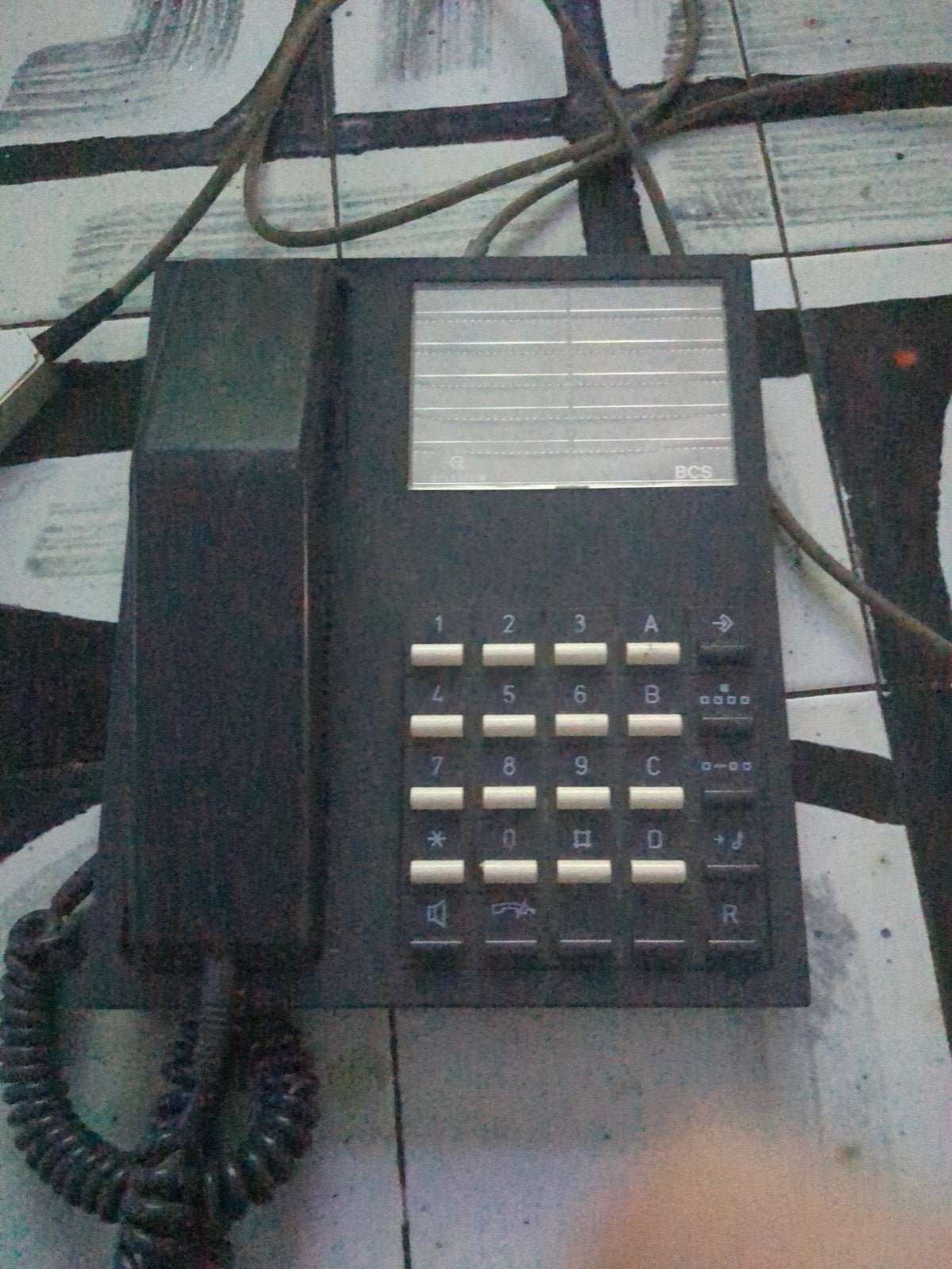 téléphone fixe vintage, Télécoms, Téléphones fixes | Filaires, Enlèvement ou Envoi, Utilisé