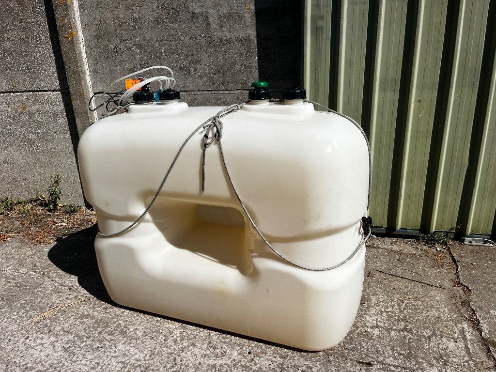 Mazout tank, Ophalen, Cv-ketel of Combi-ketel, Zo goed als nieuw, 60 tot 150 cm