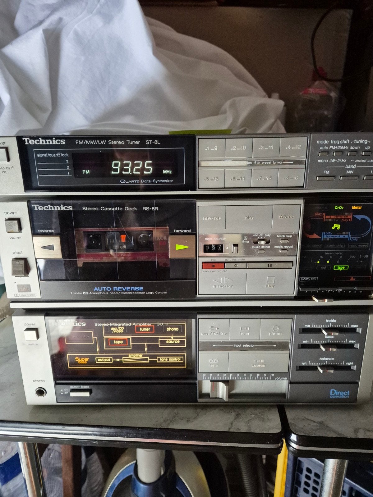 Technics echnics SU-6  ST-8L  SU-6, Enlèvement, Utilisé