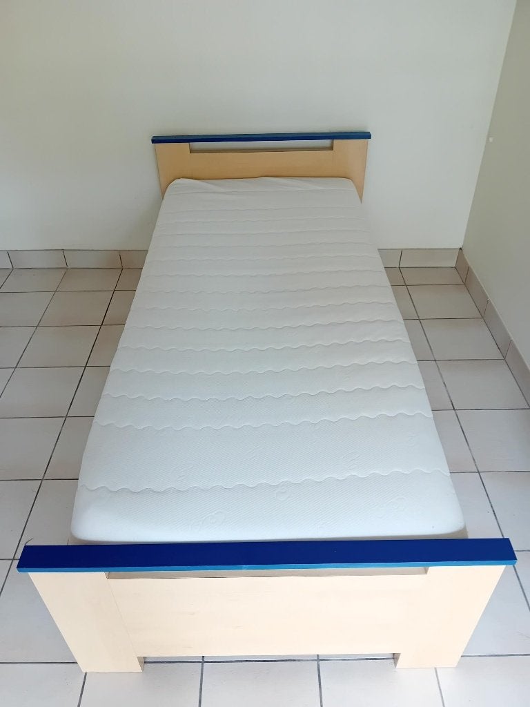 eenpersoonsbed, Ophalen, Gebruikt, 90 cm, Eenpersoons