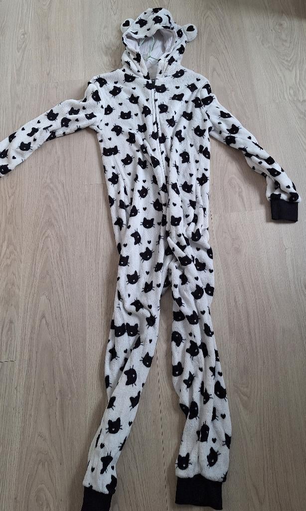 Pyjama poes meisje 164, Kinderen en Baby's, Kinderkleding | Maat 164, Ophalen, Nacht- of Onderkleding, Gebruikt, Meisje