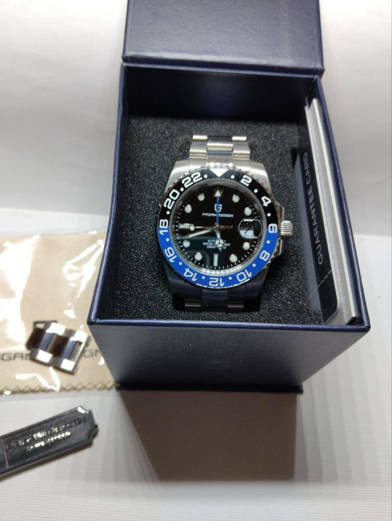 GMT Pagani Design., Staal, Polshorloge, Nieuw, Ophalen of Verzenden