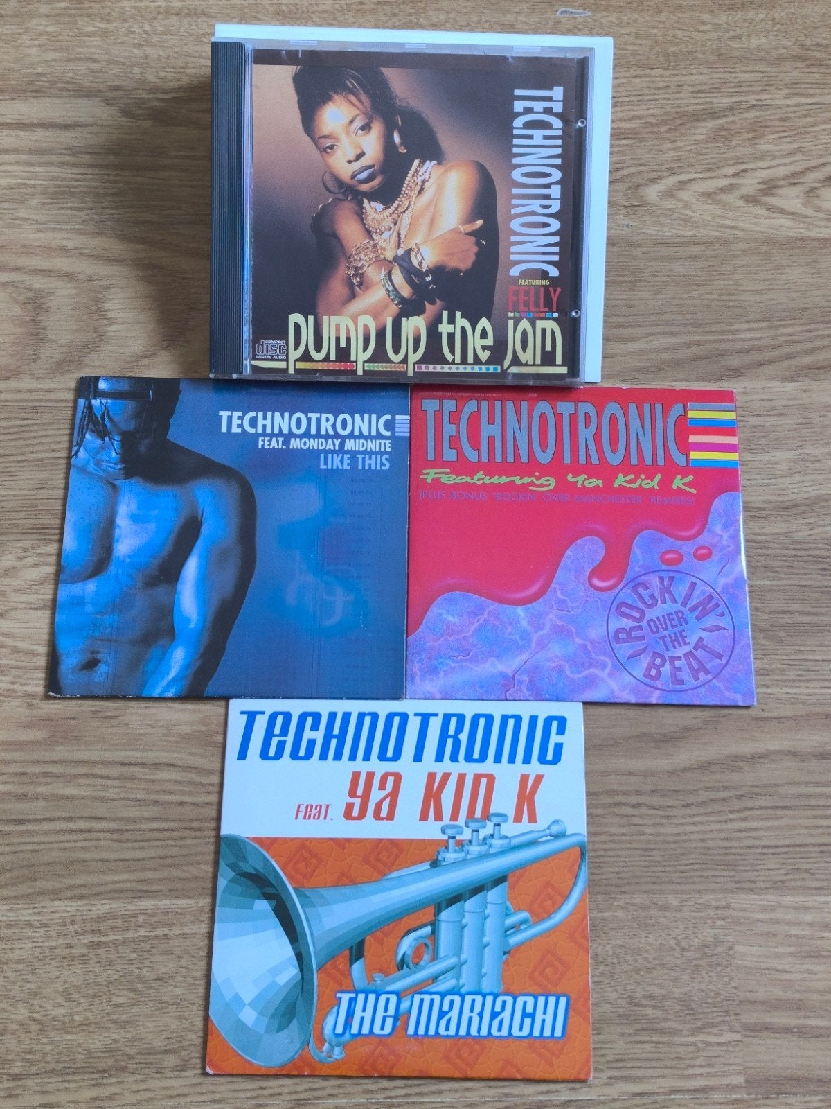technotronic pump up the jam maxi cd single- cd singles, Cd's en Dvd's, Dance, Ophalen of Verzenden, Zo goed als nieuw, Single