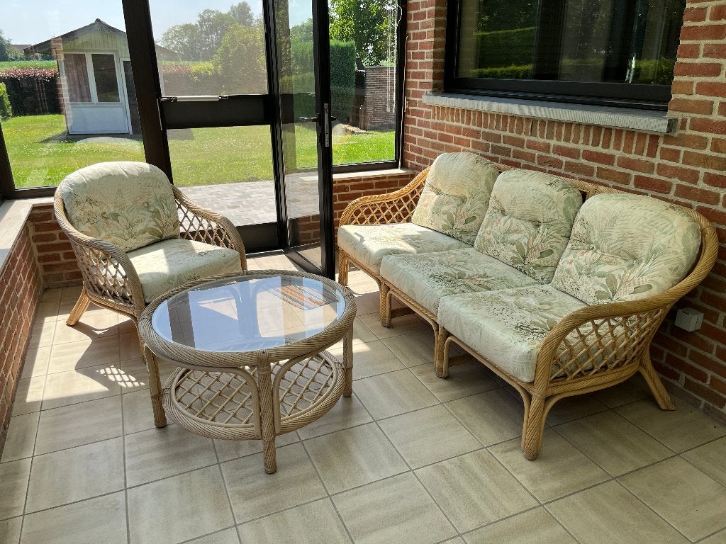 Rotan set, Ophalen, Gebruikt, Rotan, Loungeset