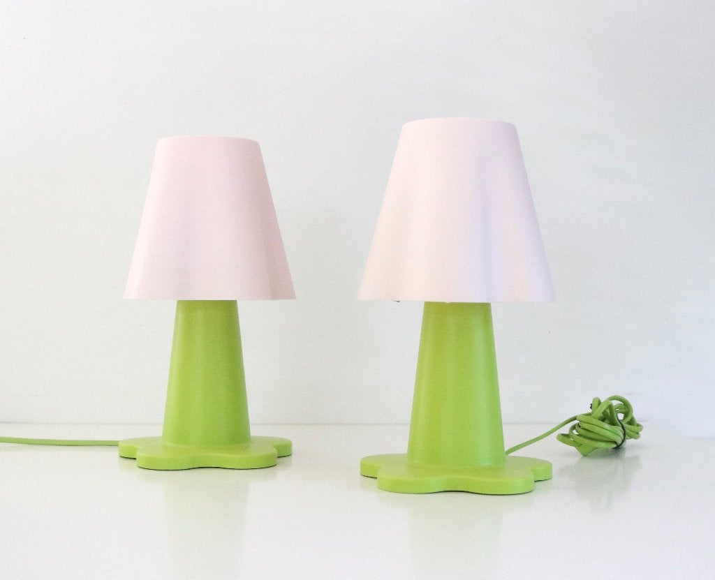 Vintage kinderlamp - IKEA Mammut tafellampen, Enfants & Bébés, Rose, Enlèvement ou Envoi, Utilisé, IKEA