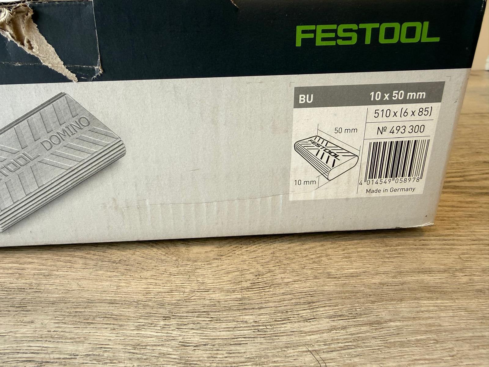 Festool domino deuvels beuken, Doe-het-zelf en Bouw, Ophalen, Nieuw