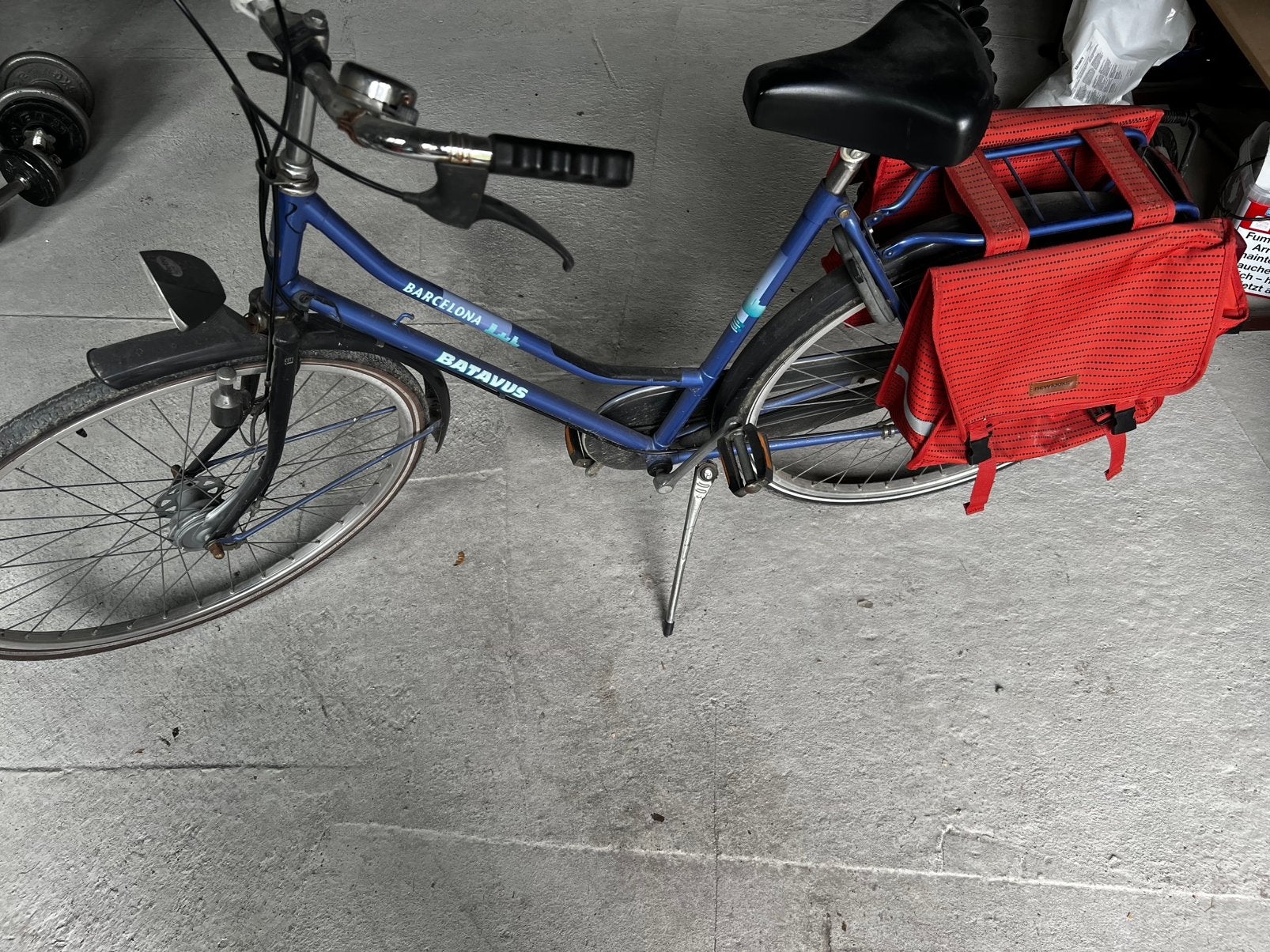 Damesfiets batavus, Fietsen en Brommers, Ophalen, Gebruikt, Batavus, Versnellingen