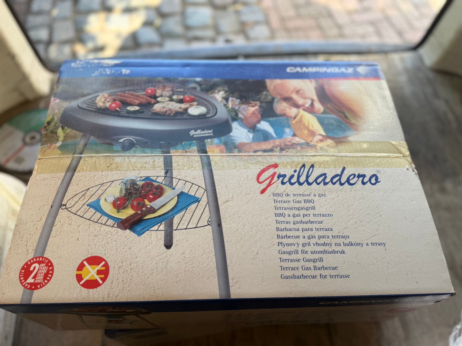 3x Campingaz Grilladero gasbarbecue – NIEUW IN DOOS, Ophalen, Zo goed als nieuw