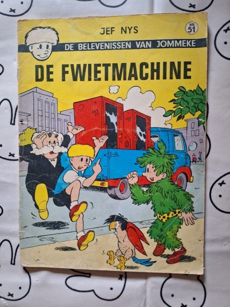 Jommeke 51:de fwietmachine, Eén stripboek, Ophalen of Verzenden, Gelezen