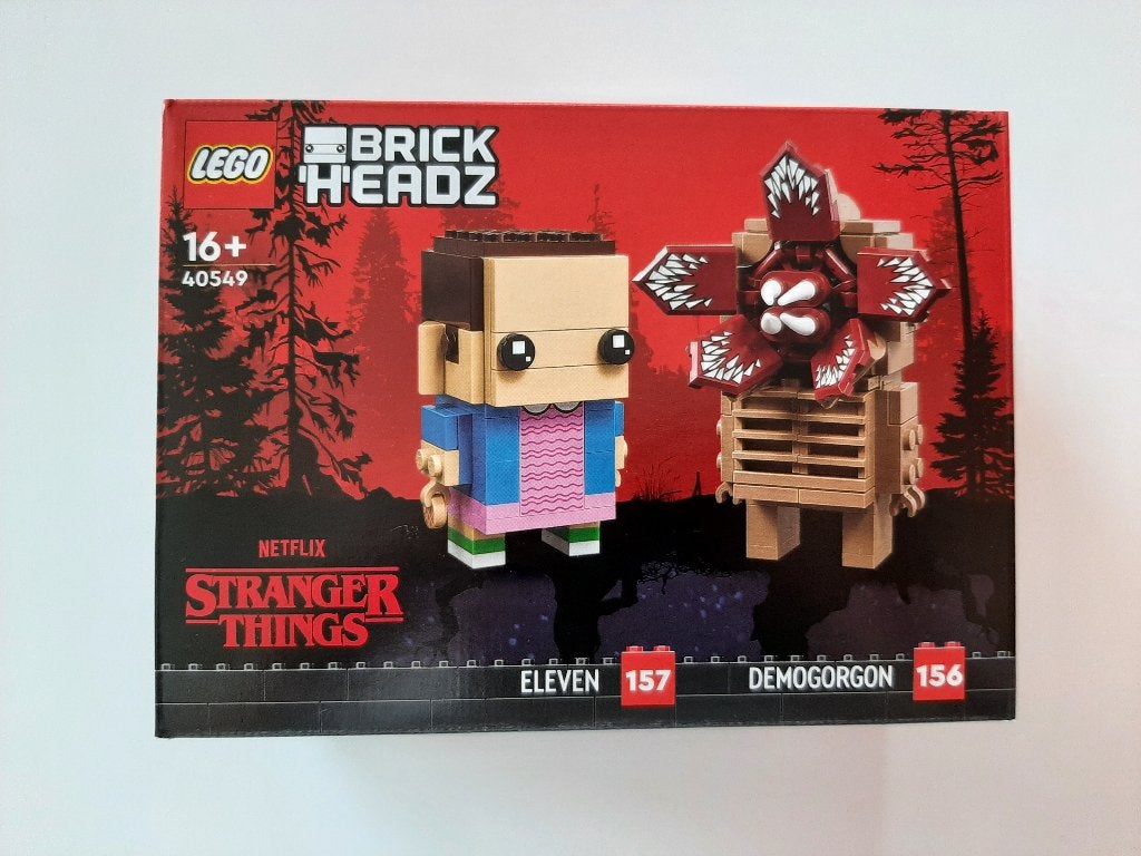 Lego Brickheadz 40549: Eleven en Demogorgon, BrickHeadz, Lego, Nieuw, Ophalen of Verzenden