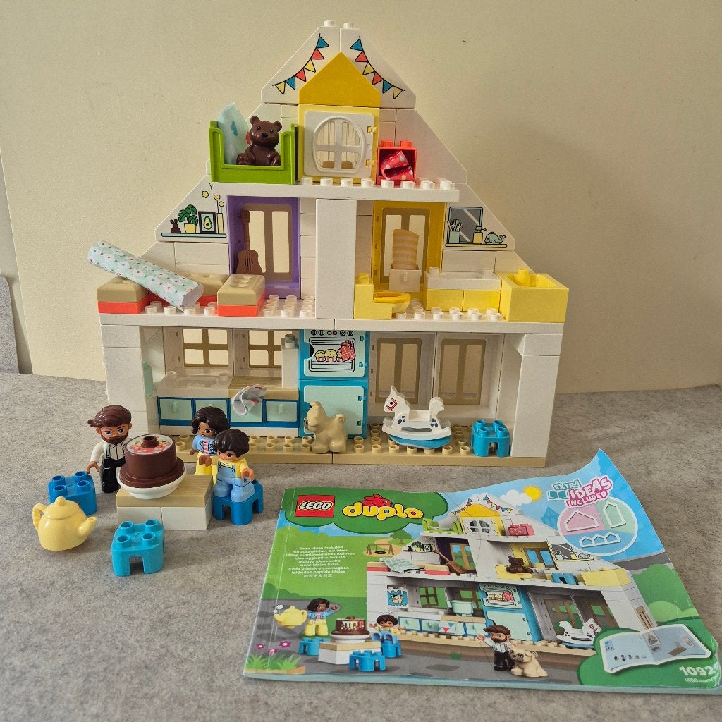 duplo woonhuis 10929 met handleiding, Kinderen en Baby's, Ophalen of Verzenden, Duplo