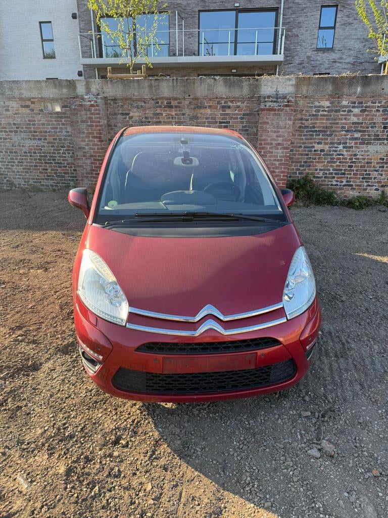 Citroen C4 Picasso, Auto's, Citroën, Monovolume, Zwart, Leder en Stof, 5 deurs