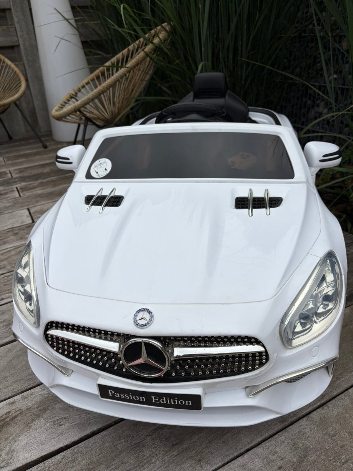 Elektrische auto Mercedes SL400 Wit, Ophalen, Gebruikt, Overige typen