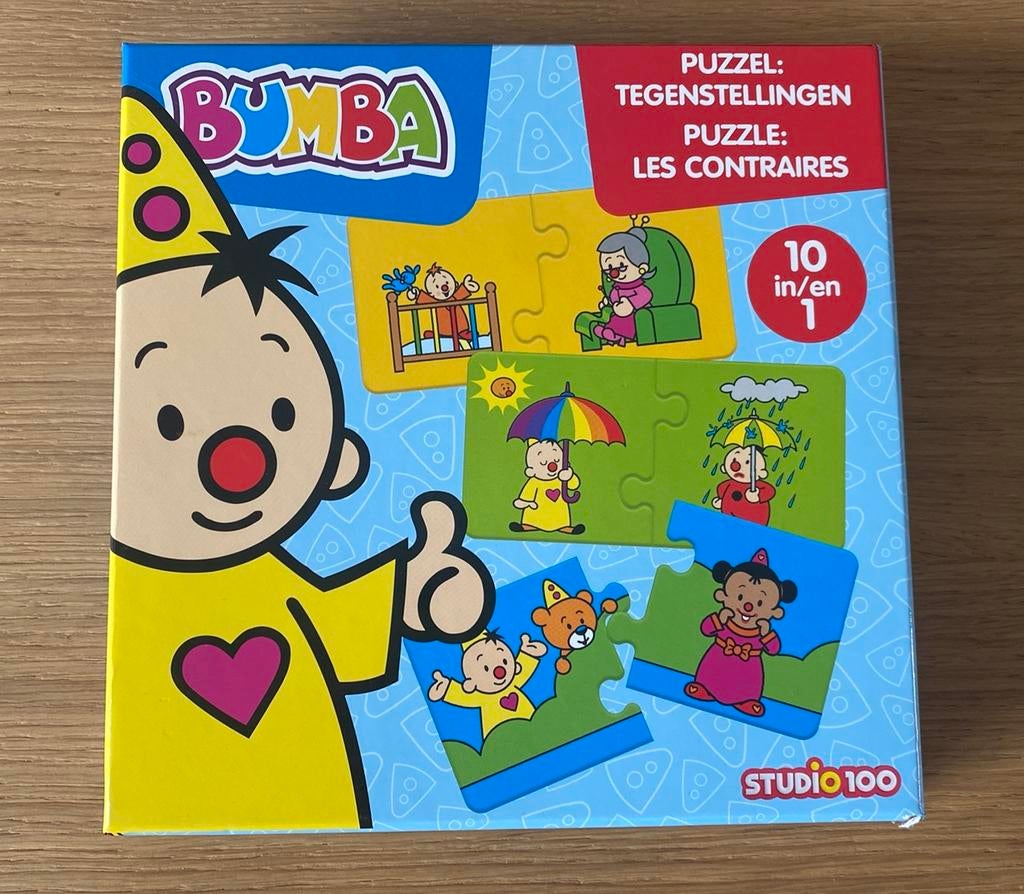 Bumba puzzel: tegenstellingen, Ophalen, Zo goed als nieuw, Puzzelen