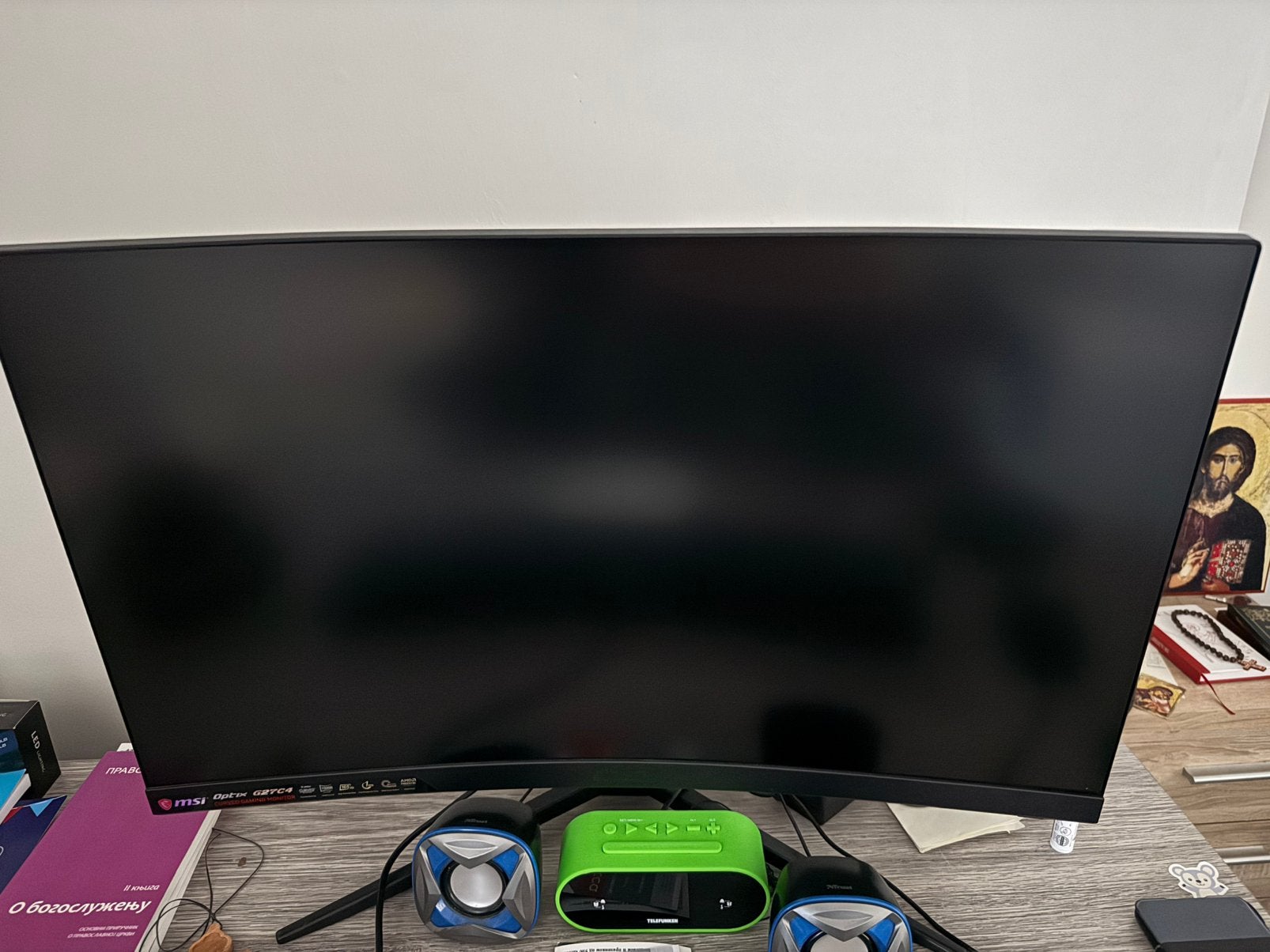 MSI Optix G27C4 Curved Monitor 27 Inch, Enlèvement, Comme neuf, DVI