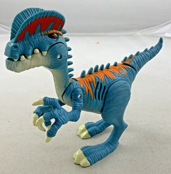 Dinosaure Dilophosaurus SFX de Jurassic World Playskool Hero, Jurassic World, Comme neuf, Duplo, Autres types