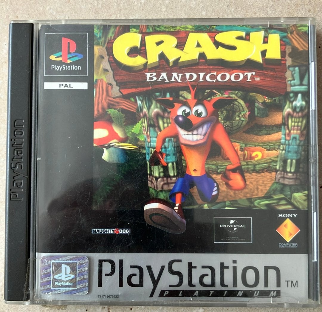 PS 1 CRASH BANDICOOT  game, Ophalen of Verzenden, Gebruikt