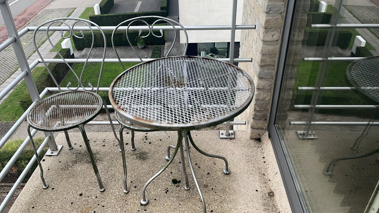 Metalen tuinset, Enlèvement, Utilisé, Salons de jardin