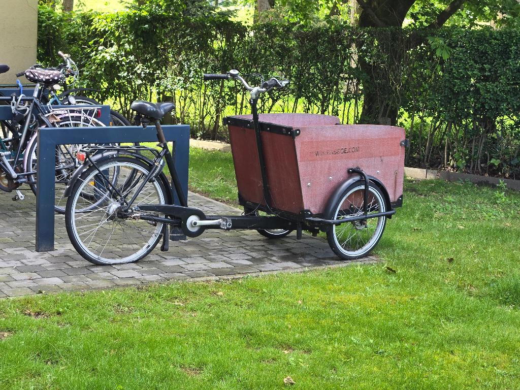 baboe cargo bike, Fietsen en Brommers, 4 kinderen of meer, Gebruikt, Trommelrem, Ophalen