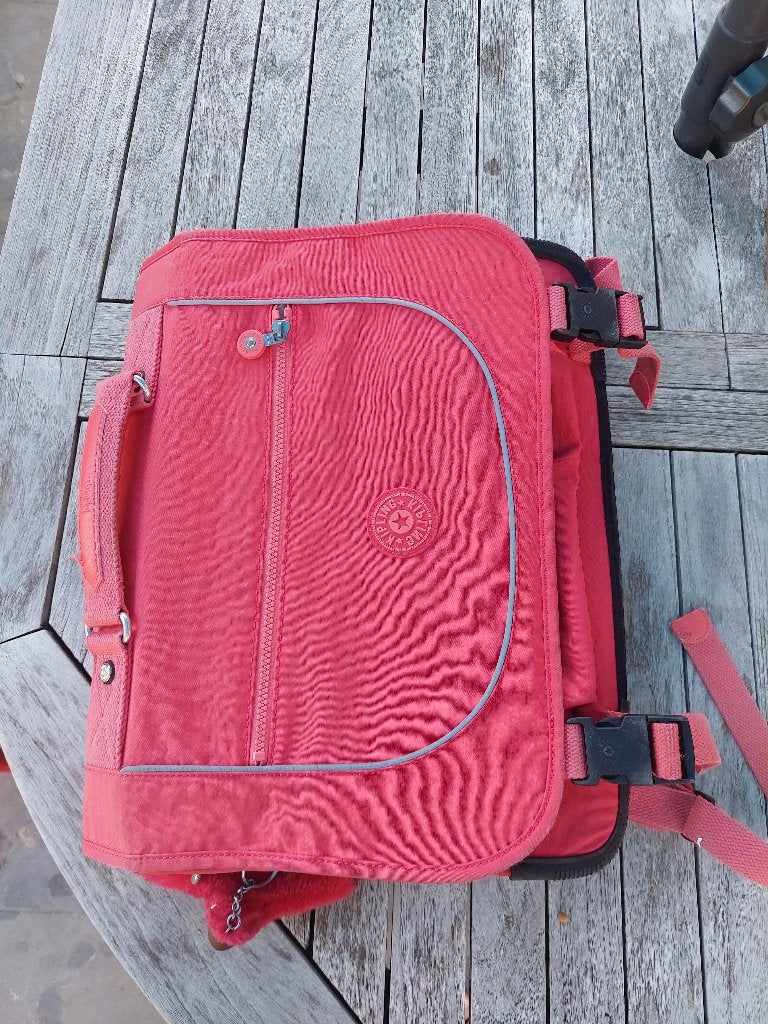 Kipling boekentas, Rouge, 30 à 40 cm, Enlèvement, Utilisé