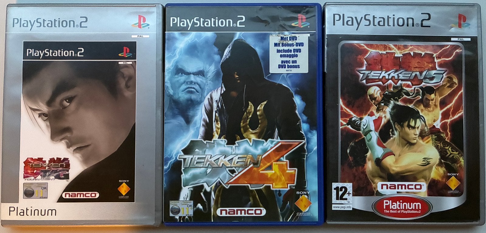 Drie Tekken games voor de ps2, Games en Spelcomputers, Verzenden