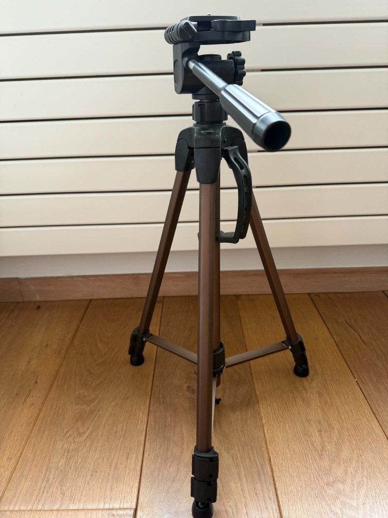 Nieuw Hama Star 61 statief (incl. opbergtas), Neuf, Enlèvement ou Envoi, 150 à 175 cm, Hama