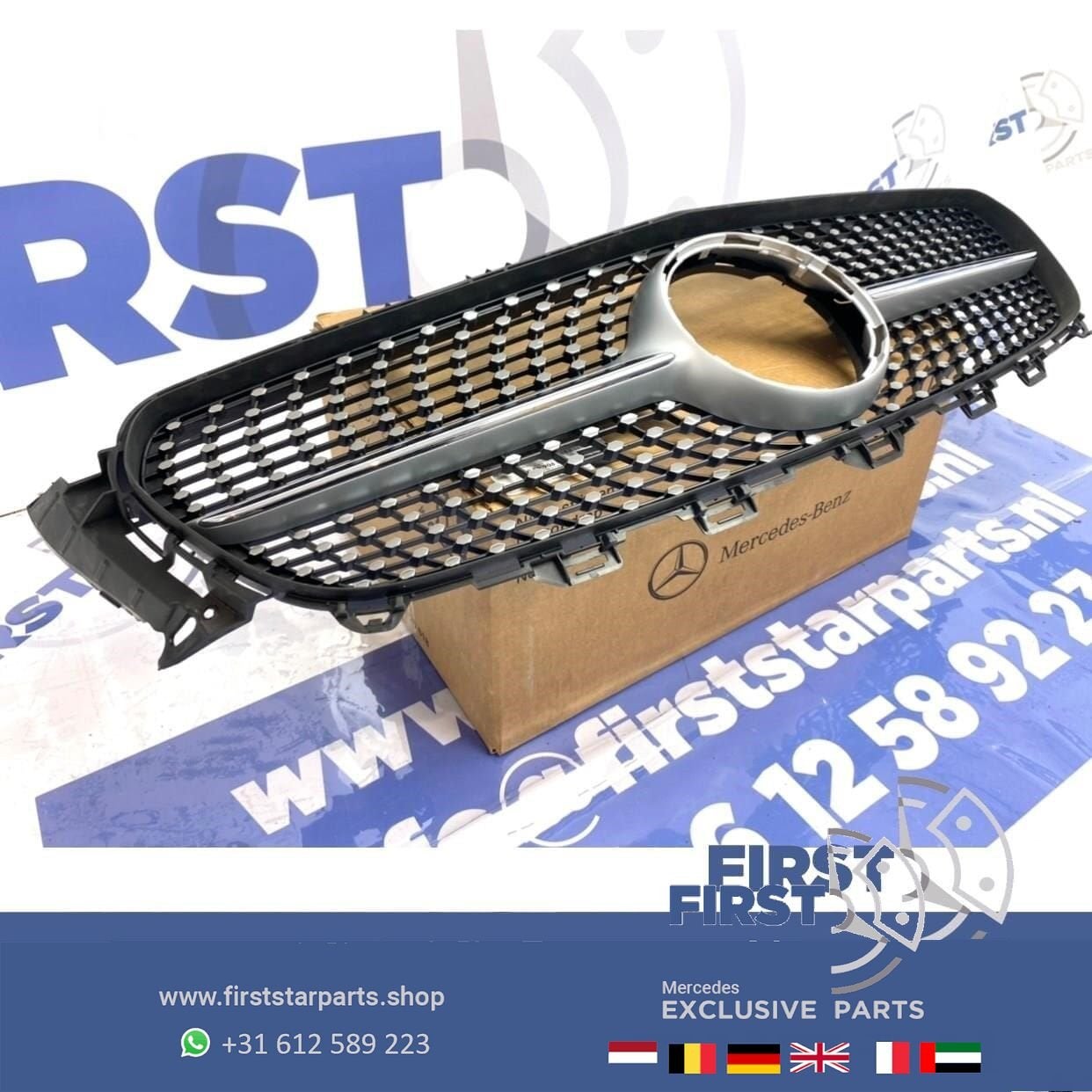 W213 W238 E KLASSE DIAMOND GRIL 2016-2020 origineel Mercedes, Auto-onderdelen, Gebruikt, -, Ophalen of Verzenden, -