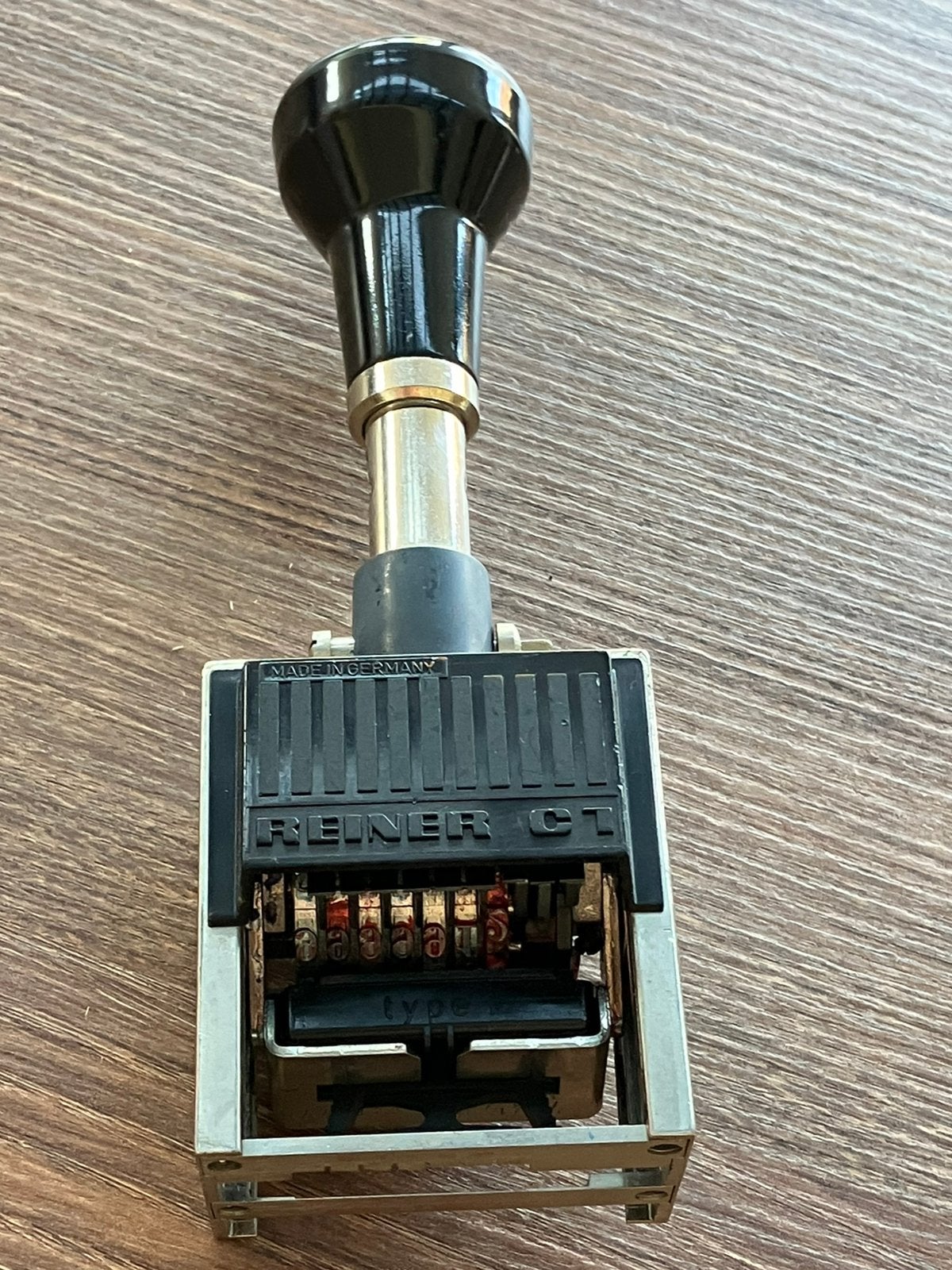 Reiner C1 numeroteur stempel, Diversen, Ophalen, Zo goed als nieuw
