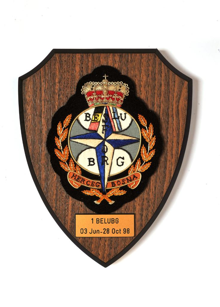 1 BELUBG 1998 - Crest, Verzamelen, Verzenden, Landmacht, Embleem of Badge